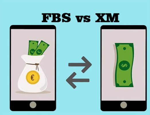 Withdraw comparison between XM vs FBS