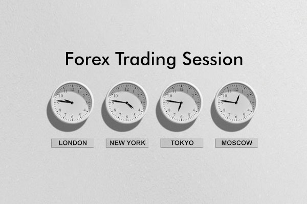 The four major forex trading session